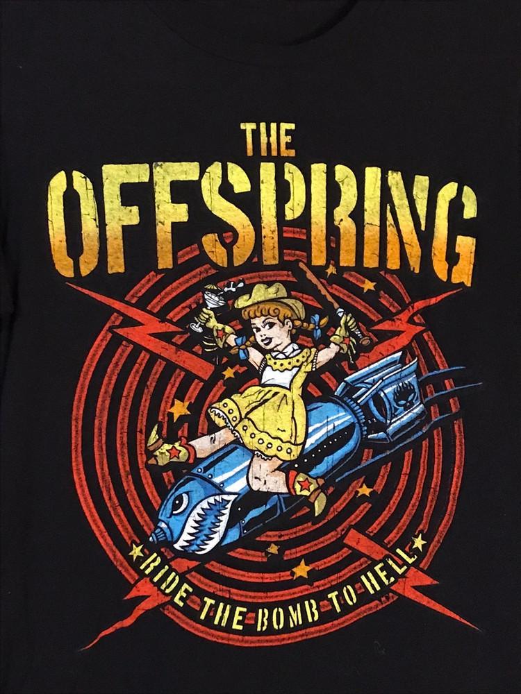 The Offspring Ride The Bomb To Hell Short Sleeve Black Men S-234XL T-Shirt Unisex T-Shirt M