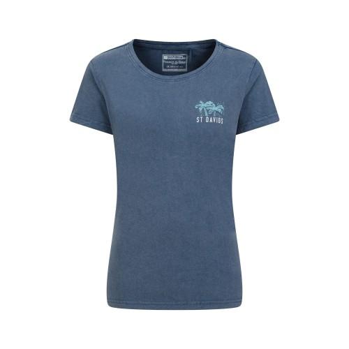 Mountain Warehouse Womens/Ladies St Davids Printed Organic T-Shirt