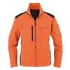 [COCOS Nobuoka] AE-9160 BOTTLE TECH® Eco Stretch Blouson, Orange (Charcoal), Size L
