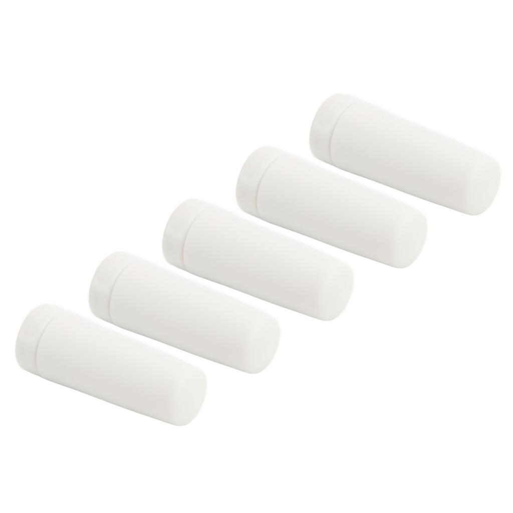 5pcs Radio Antenna 2.4G 3DBI SMA Internal Thread Inner Needle ABS Material Waterproof WiFi Antenna for Smart HomeWhite