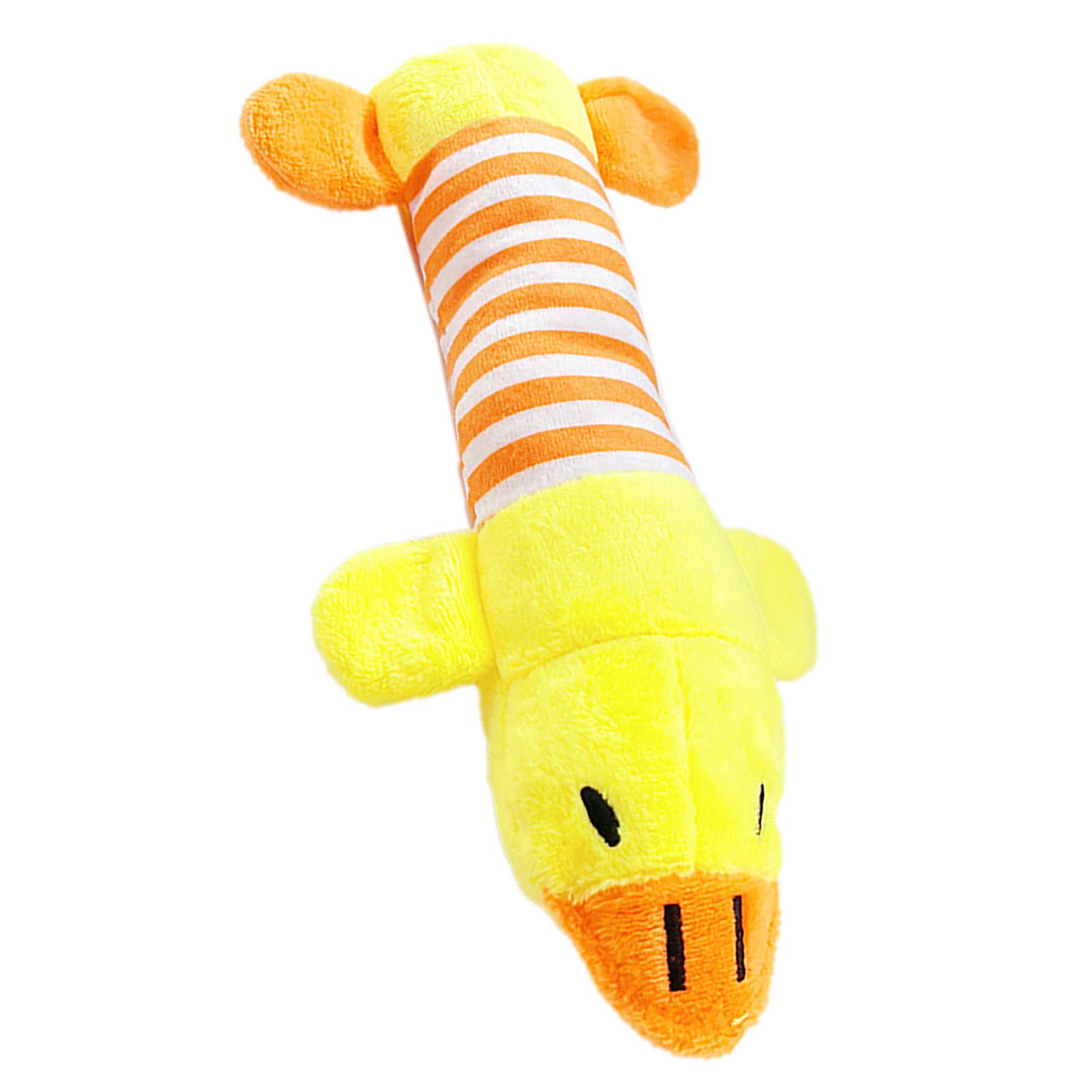 

Dog Plush Toys Rectangular Flying Duck Interactive Fun Cute Bite Resistance Soft Plush Pet Chew Toys for Dogs Pets Cats