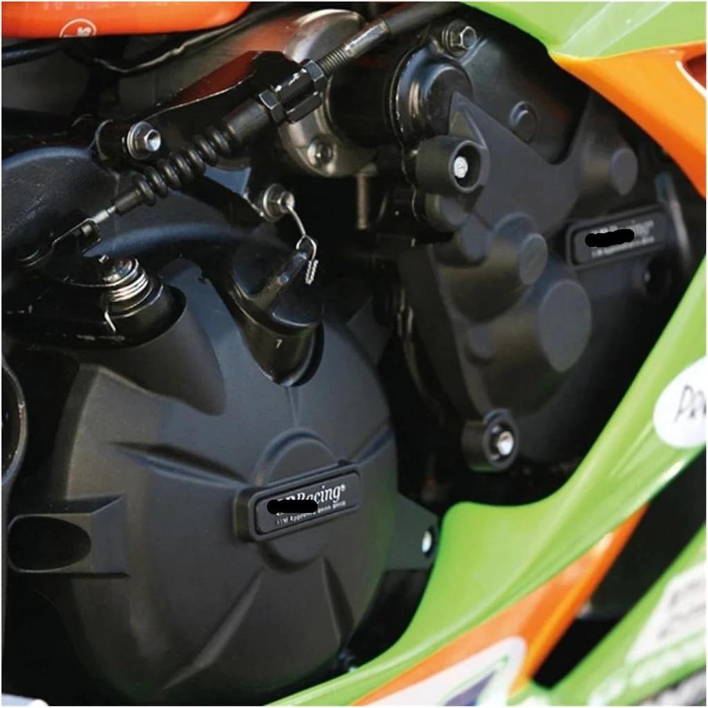 Motorcycle Crankcases Engine Guards Fit for Kawasaki Ninja ZX6R 636 2024 2025 Engine Hood Protection Kit Motorcycle Modification Accessories Engine