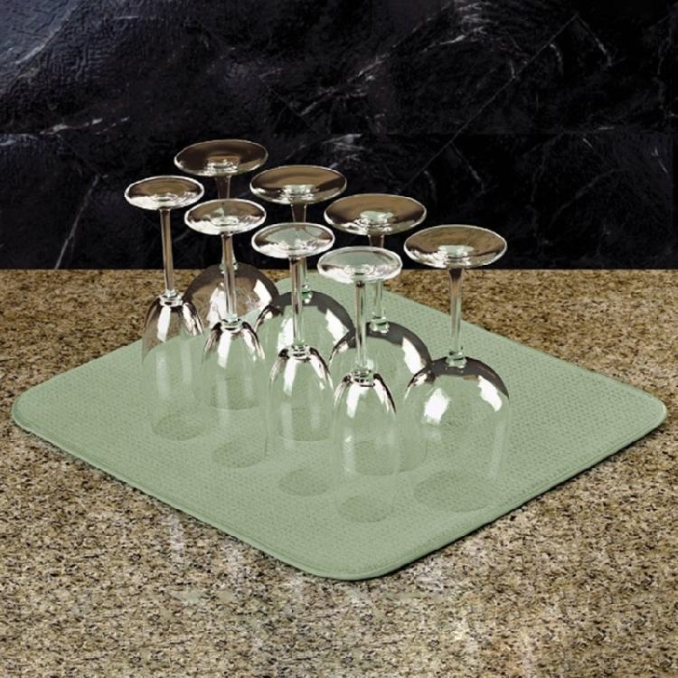 Kitchen Pad Washable Fast Drying Pad Dish Drainer Mat For Kitchen Counter