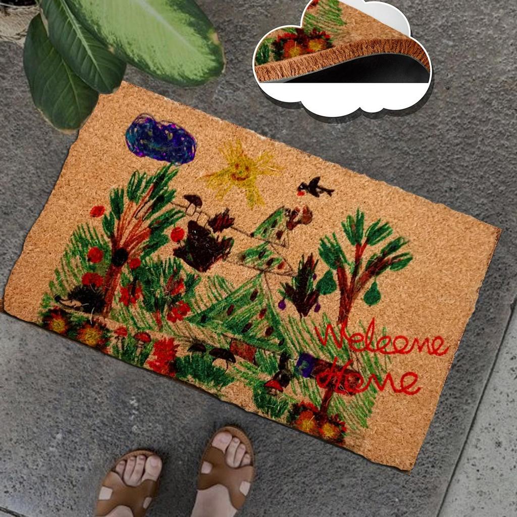 Cheap Coco Imago Natural Coco Doormat, Bristle Front Door Mat Joom