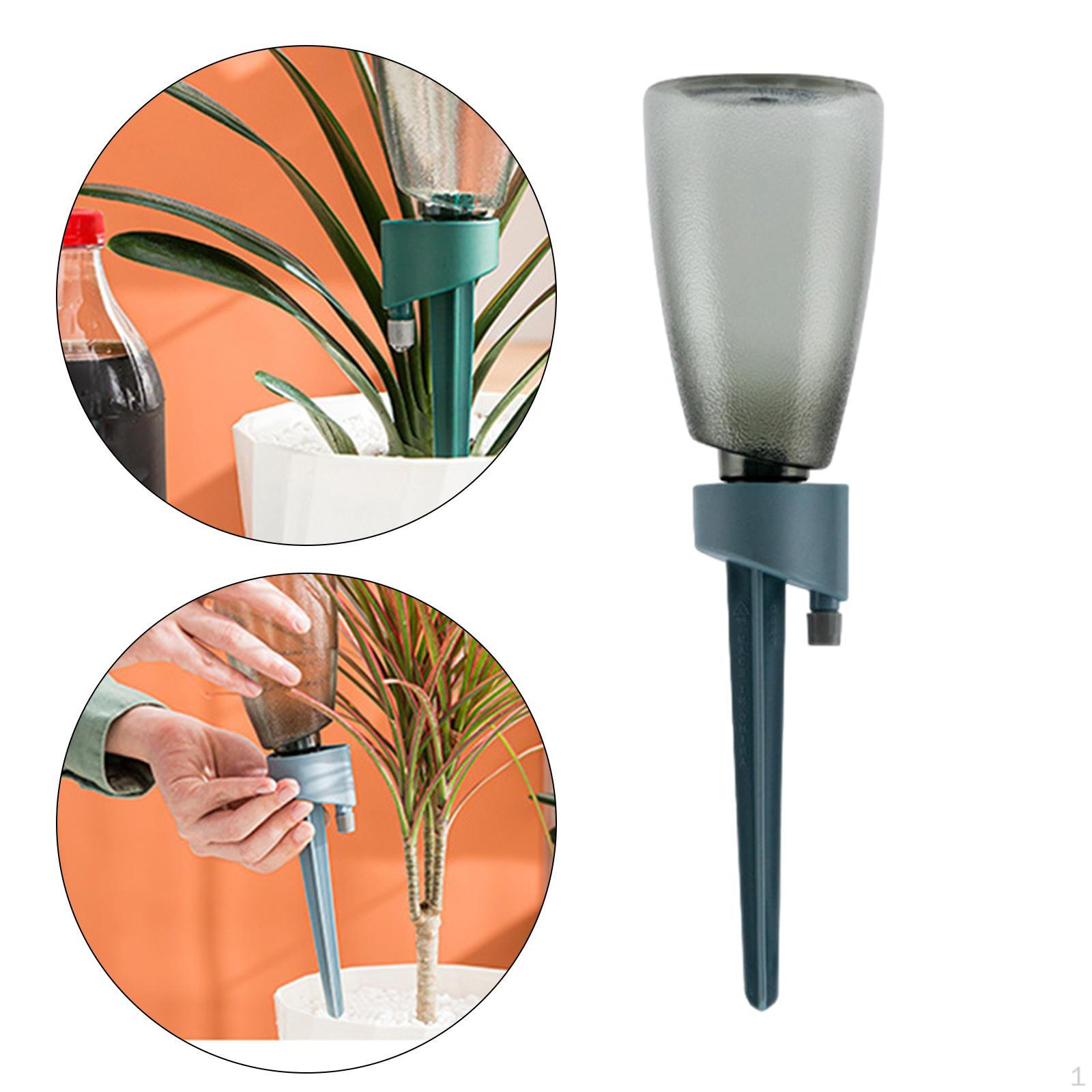 

Plant Self Watering Spikes Auto Drippers Irrigation Devices Universal for Most Drink Bottles синій