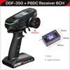 DUMBORC 2.4G 10CH Digital Radio Remote Controller DDF-350 Transmitter with Receiver  for RC Car Boat Tank LCD FHSS System