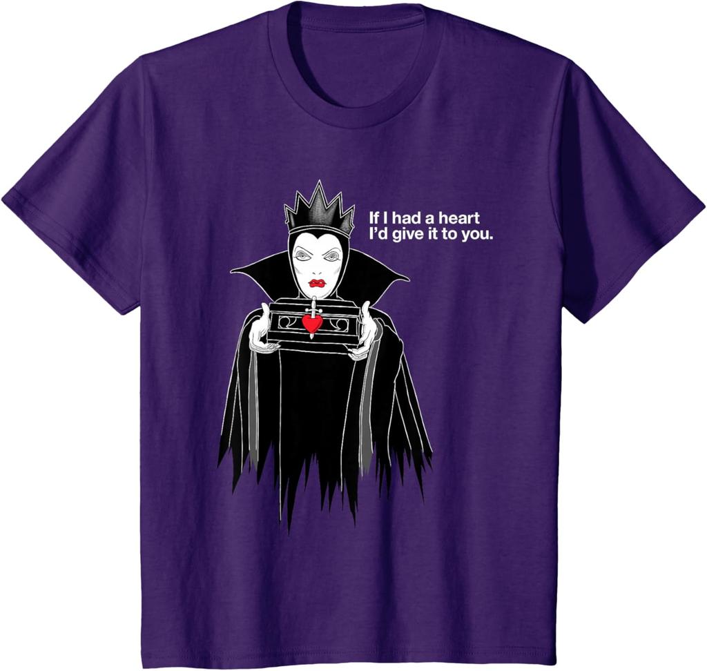 Disney Villains Evil Queen If I Had A Heart T-Shirt