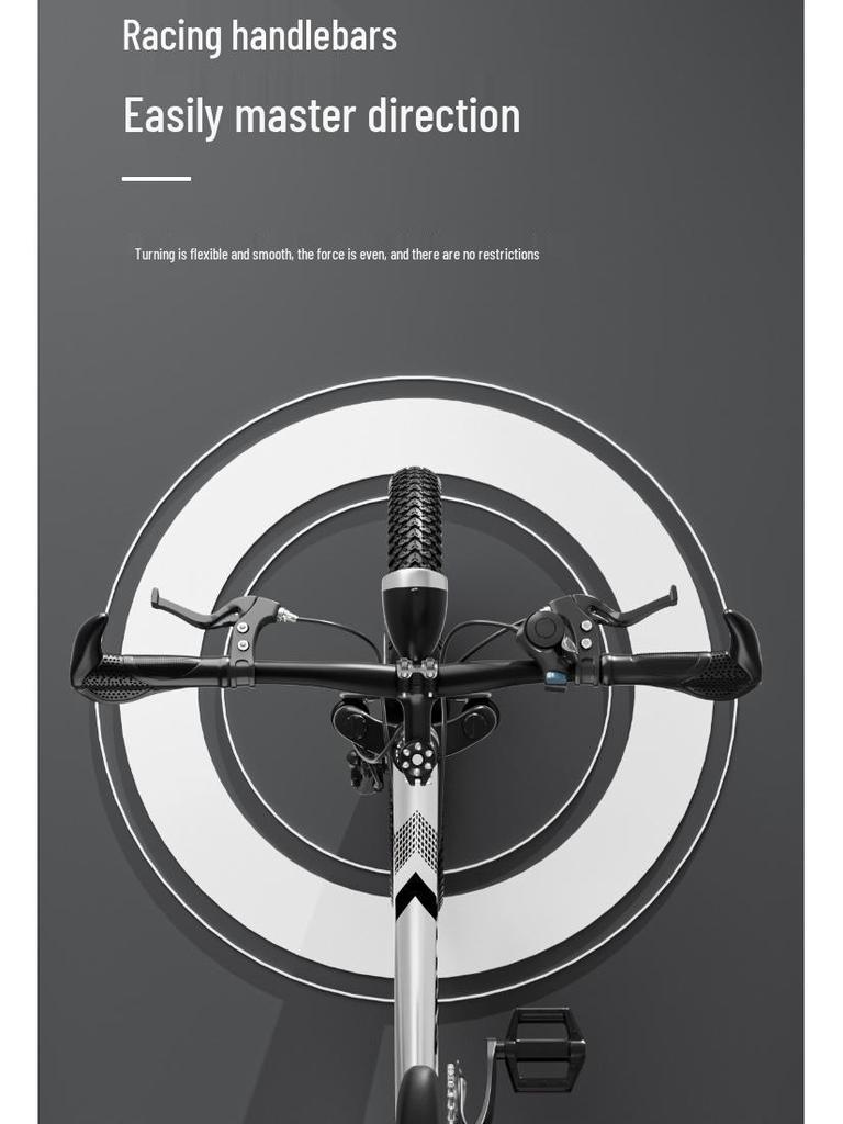 Kids' Mountain Bike: Dual-Speed, Double Disc Brake with Shock Absorption