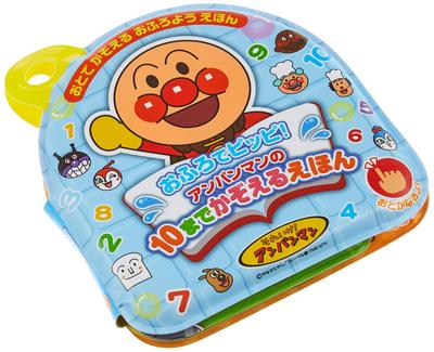 JOYPALETTE Anpanman Bathtime Anpanman Counting To 10 Picture Ethylene Vinyl Acetate Mixed Colors Pippi! Book, (EVA),