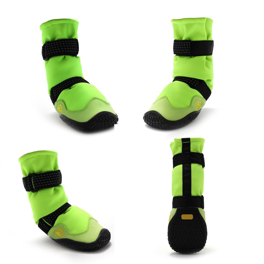 Pet Dog Shoes For Large Dogs Waterproof Lengthened Heightened Dog Snow Boots Dog Foot Cover Pet Supplies