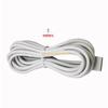 LED RGB Light Strip Extension Cable - 1M Double-Ended Female Connection with Colorful LED4P1M Injector