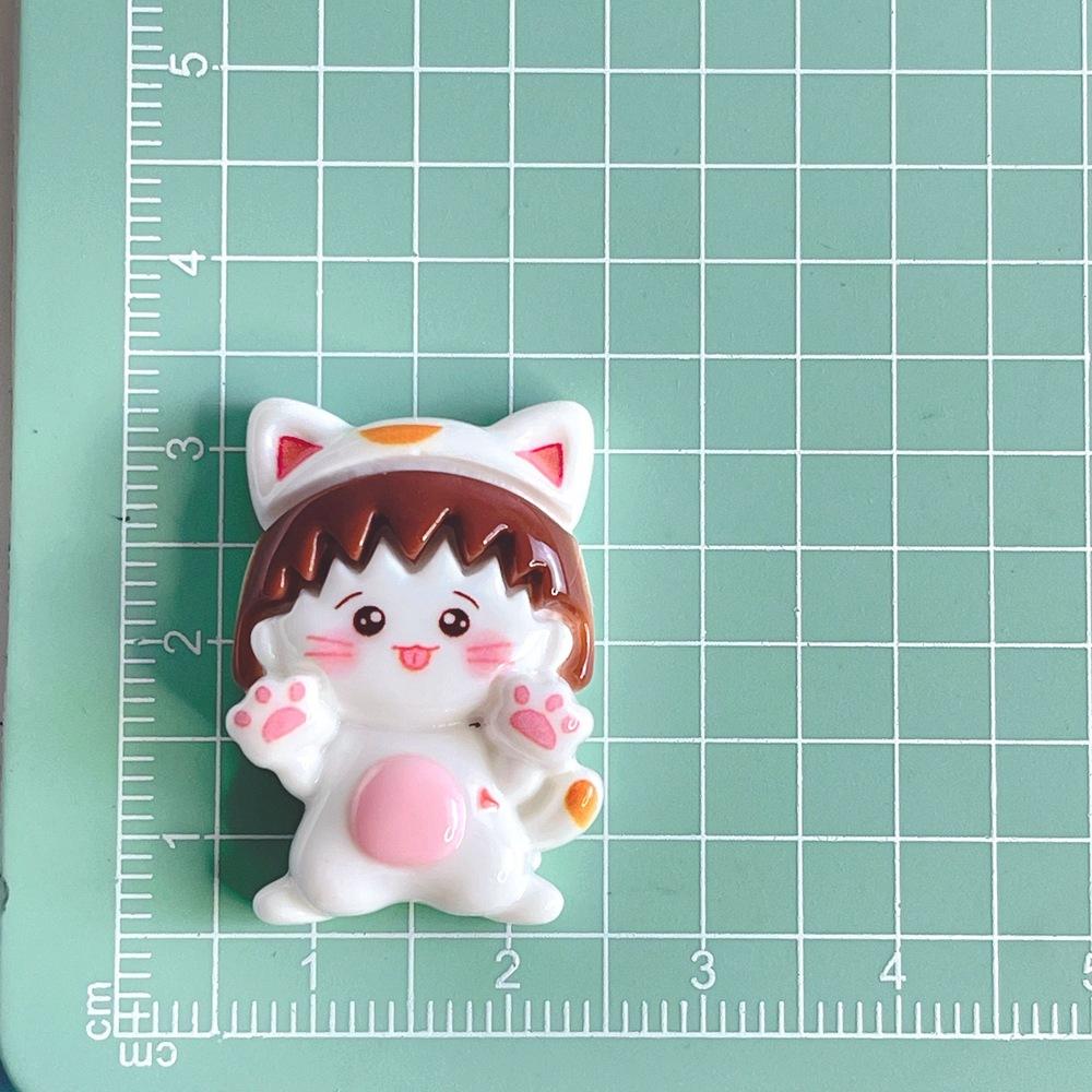 Diy Craft Accessories Lovely Cherry Girl Resin Pieces Creamy Gel Hair Accessories Cup Embellishment Pendant Shoe