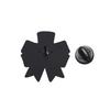 Punk Gothic Bow Enamel Pins Custom Spider Bat Skeleton Brooches Lapel Badges Clothes Funny Jewelry Gift for Friends