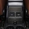 Soft Carbon Fiber Rear Air vent Frame Trim Cover For Benz G-class G500 2013-2018