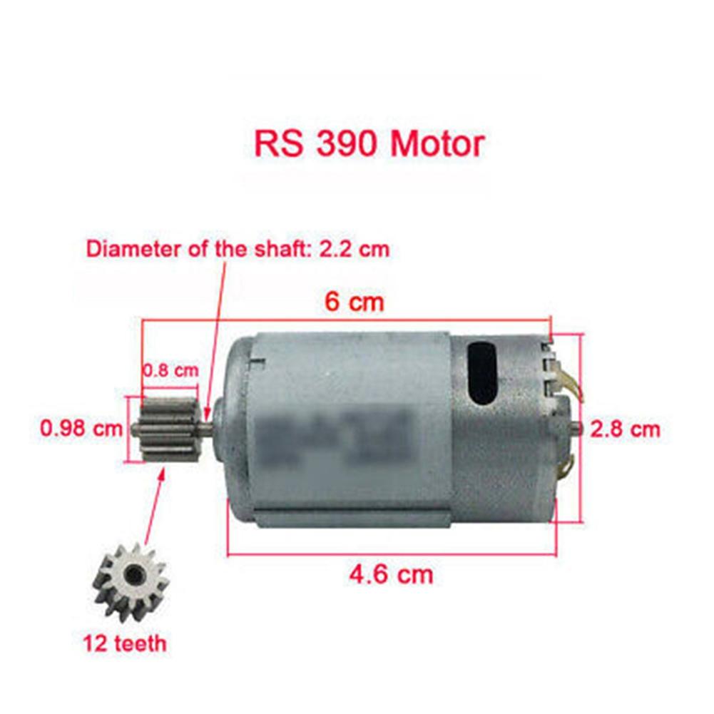 Gear Toy Car Motor 10000rpm 23000rpm Electric Vehicle