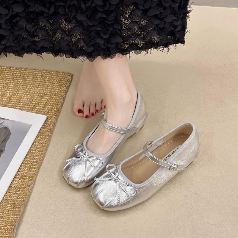 New Retro Height-increasing Single Shoes