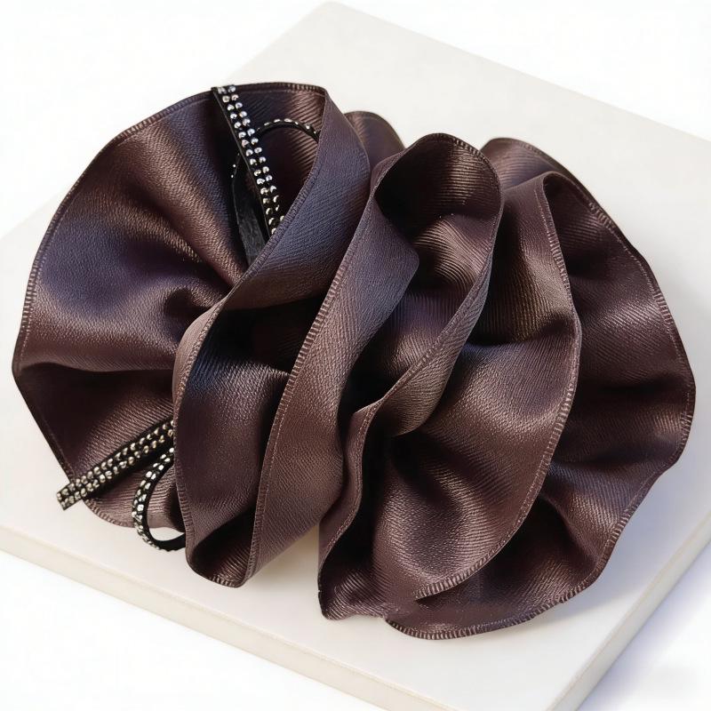 Korean Style Pleated Volume-Enhancing High Ponytail Banana Clip Hair Accessory