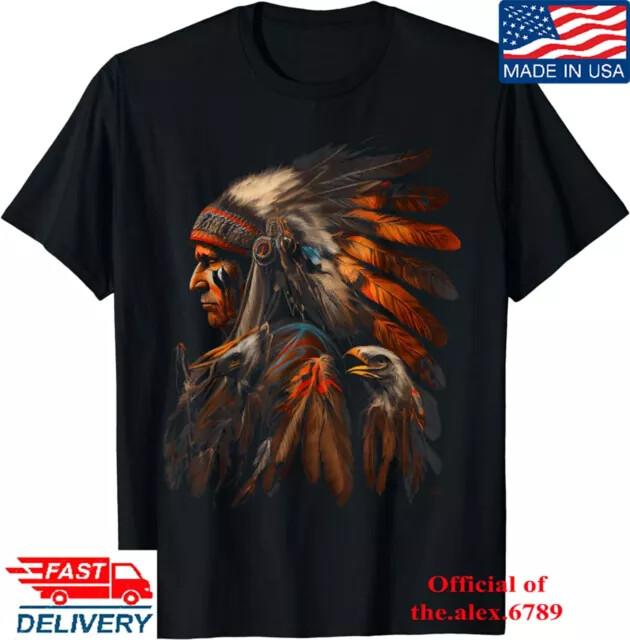 Eternal Spirit Native American Eagle Graphic for Men Women TShirtNative US Tee Unisex T-Shirt XXXL
