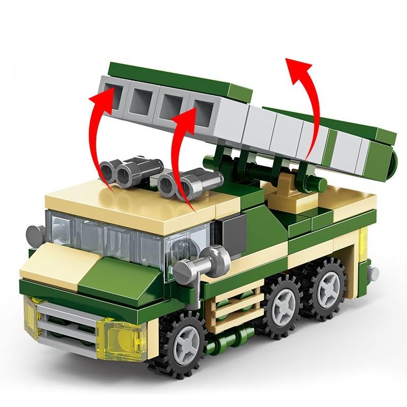 Toy Air Educational Defense Missile Vehicle Building Blocks For Gift Children
