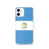 Coque Téléphone – Drapeau Du Guatemala – Compatible iPhone 12 – Étui Souple – Résistant Et Antichoc - Silicone - Pixelforma