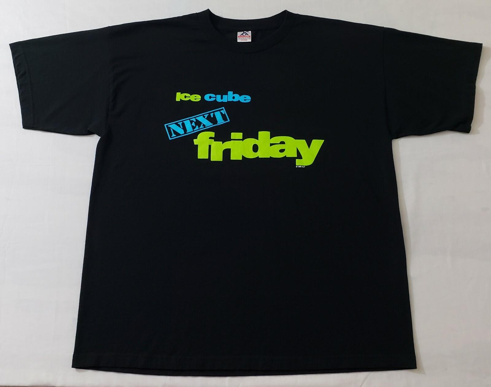 Vintage 1999 Next Friday Movie Promo T-Shirt Sz XXL Ice Cube Rap Tee Hip Hop 90s XL