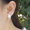 Cute Cat Fish Stud Earrings for Women Fun Gift Party Earrings