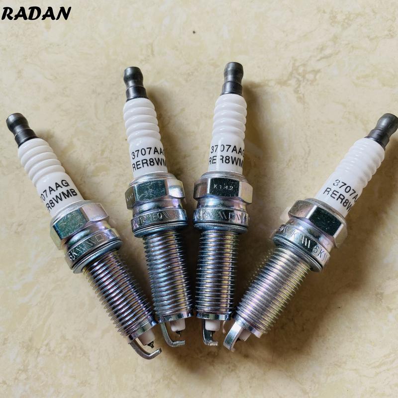 4pcs/lot Original Spark Plug For Chery Tiggo T11 A1 A3 A5 Chery Arrizo 5 1.6L OEM: E4G16-3707110