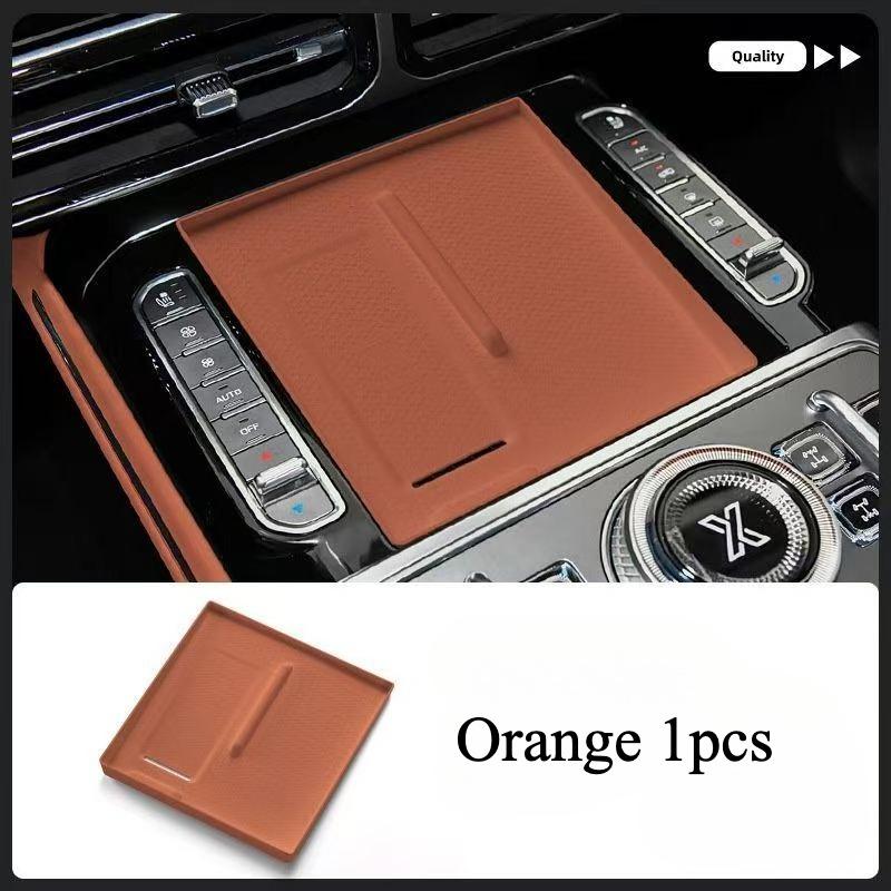 For Jetour G700 2025 Silicone Wireless Charger Anti-Dust Mat Center Console Phone Charging Pad Interior Dirty Proof Accessories
