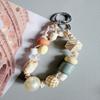 Irregular Shape Bead Phone Lanyard & Keychain Hanger for Bags and Backpacks