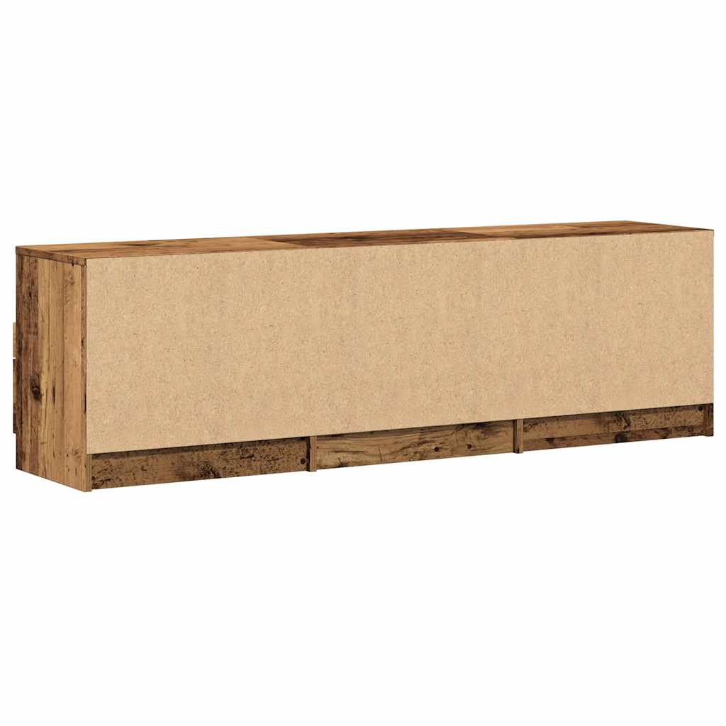 Szafka Pod Telewizor, Stare Drewno, 150X33,5X45 Cm