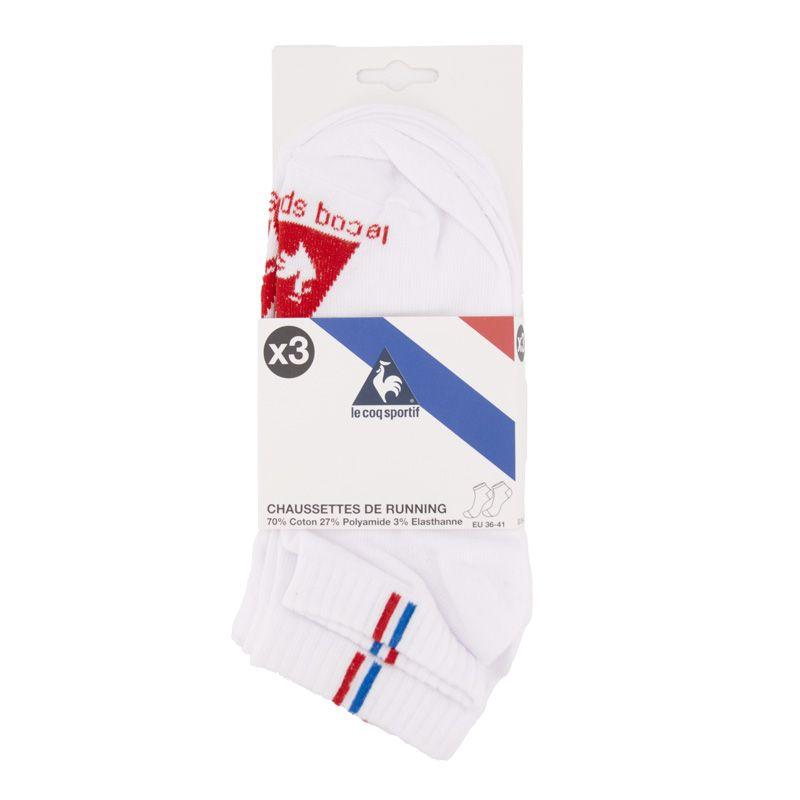 

Chaussette de running lot de 3 paires coqsportif/x3 Femme LE COQ SPORTIF 36/41 белый