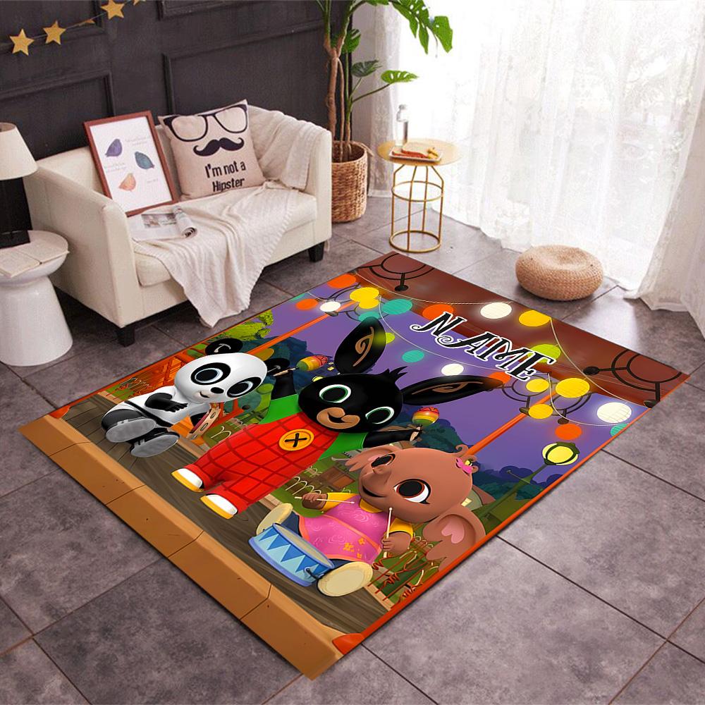 Friends Adventure Customize Your Name Floor Mat Design for Living Rooms Balcony Playrooms Kitchen Antislip Carpet Anime Office Decor Spiritual Gift