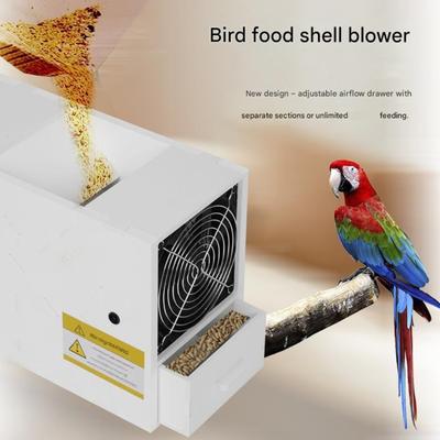 Equipo Separador de Cáscaras de Granos Eléctrico con Diseño de Cajón Soplador Limpiador de Alimento para Limpieza y Procesamiento de Alimento para Pájaros