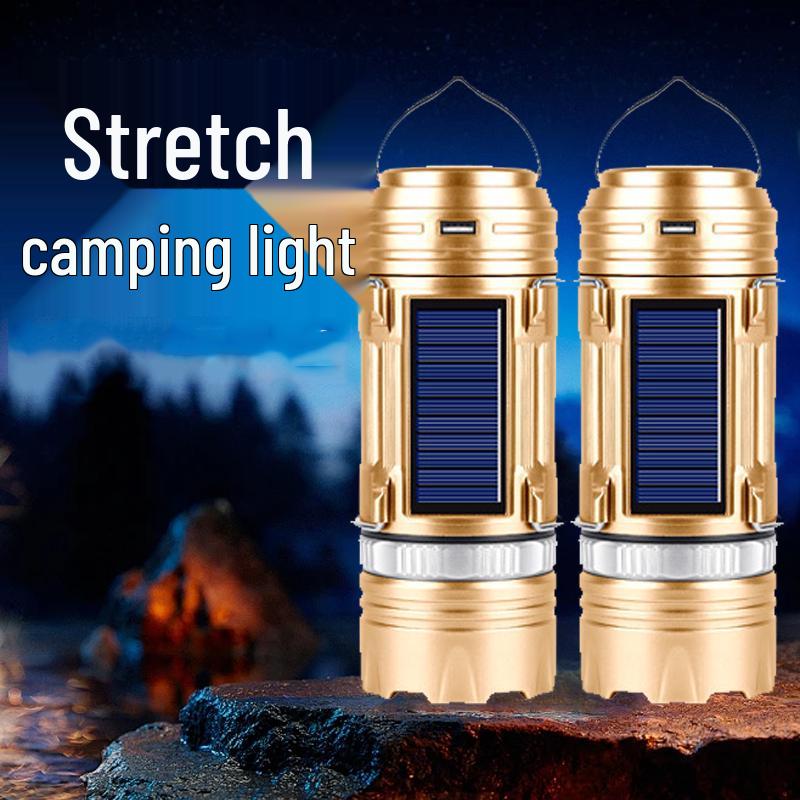 WenZhiWu Solar LED Camping & Fishing Lantern