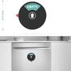 10CM Dishwasher Magnetic Status Indicator Circular Clean Dirty Sign with Running Idle Function Sticker for Kitchen Organization