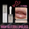 Super Błysk Wodoodporny Diamentowy Połysk Brokat Błyszczyk do Ust 6 Kolorów Iskrząca Płynna Pomadka Perłowy Błyszczyk do Ust Seksowny Makijaż Ust