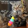 Interactive Cat Toy Bite-Resistant Animals Companion Indoor Kitten Interactive Toy Retractable For Bedroom Study Room Cabinet