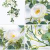 Simulation Camellia Rattan Wedding Office Home Garden Decoration Artificial Simulation Eucalyptus Leaf Rattan