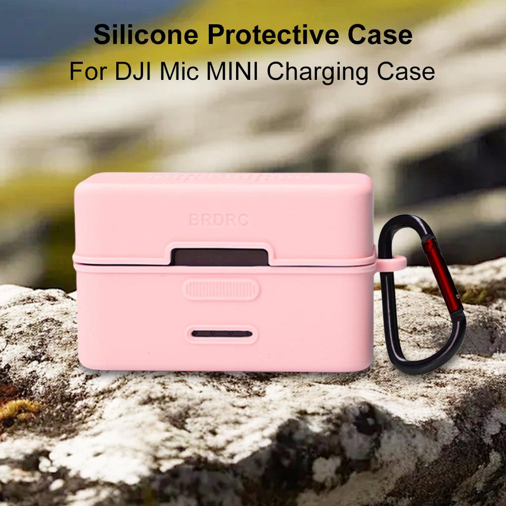 For DJI Mic Mini Silicone Protective Cover Drop-proof Wireless Microphone Silicone Protector Case Wireless Microphone Accssories