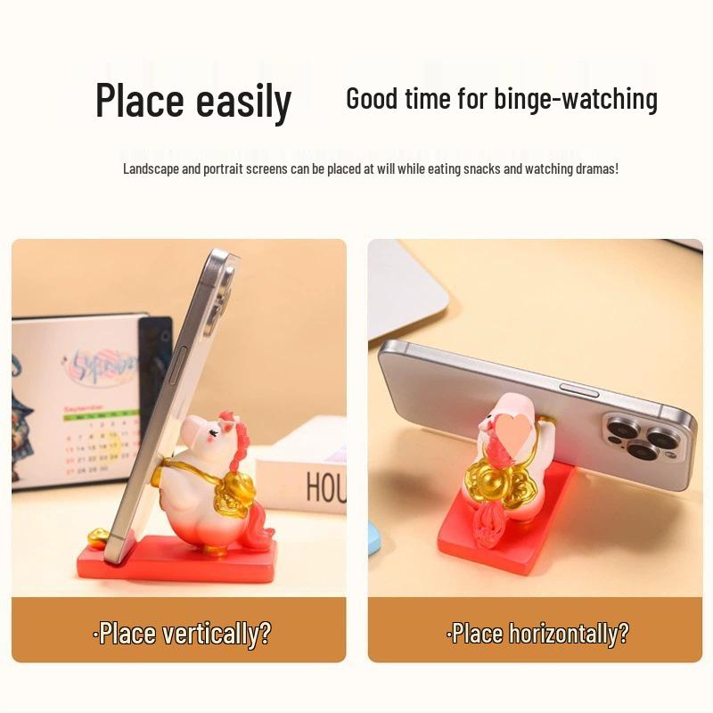 Creative Zodiac Horse Phone Holder & Desk Decompression Decor Gift