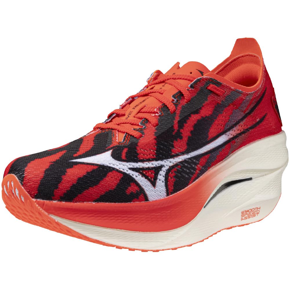 Running Shoes Wave Rebellion Pro 3 Jogging Marathon Training Sports Lightweight Resilience Relay Akaoni X Aoni Cm 2E [Mizuno] 25.0