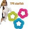 Star-Shaped TPR Chew Toy for Small Dogs: Durable Bichon, Teddy, Pomeranian Chew Toy