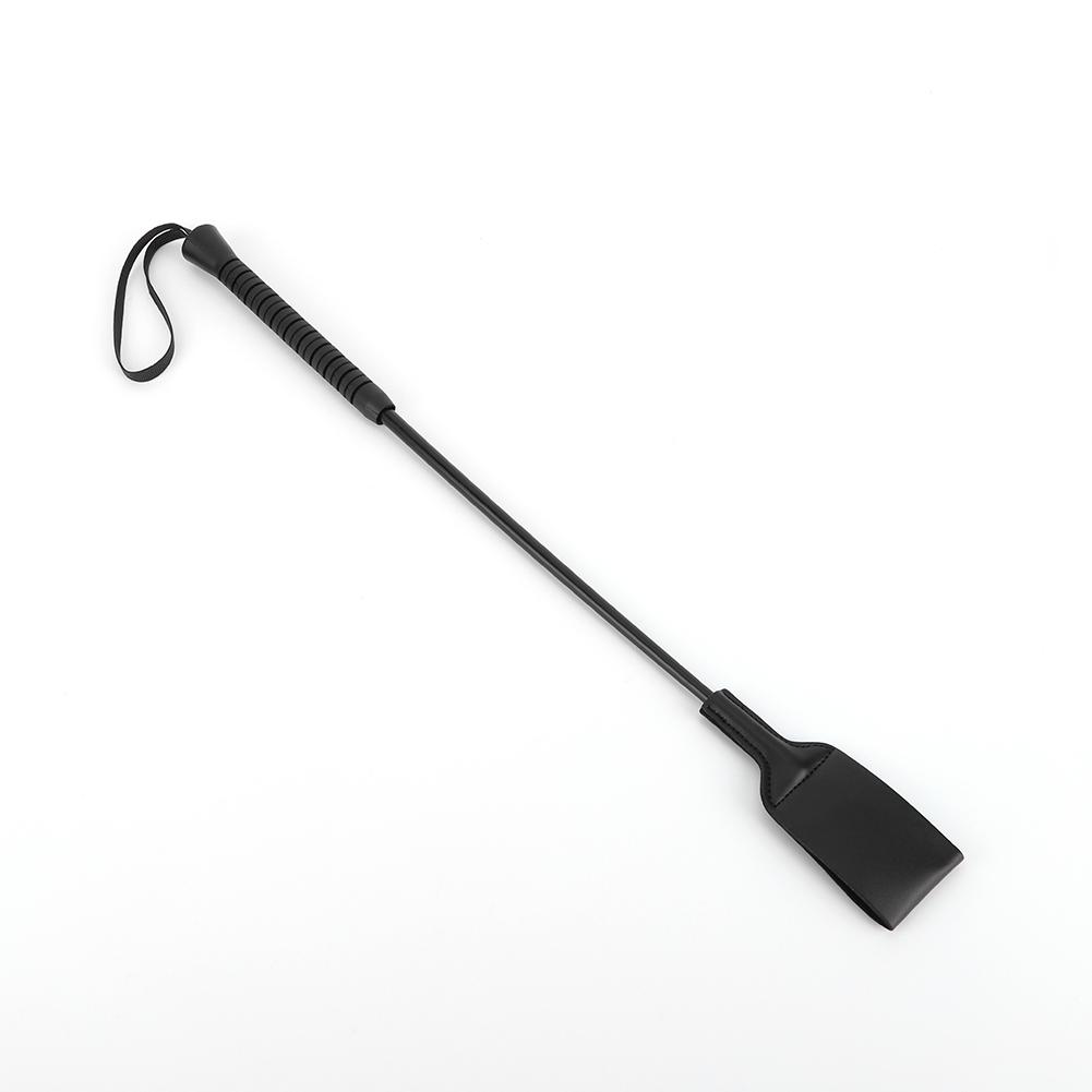 21Inch Riding Crop with Handle Outdoor Portable Pointer PU Leather Equestrianism Horse Crop for Equestrian Sports