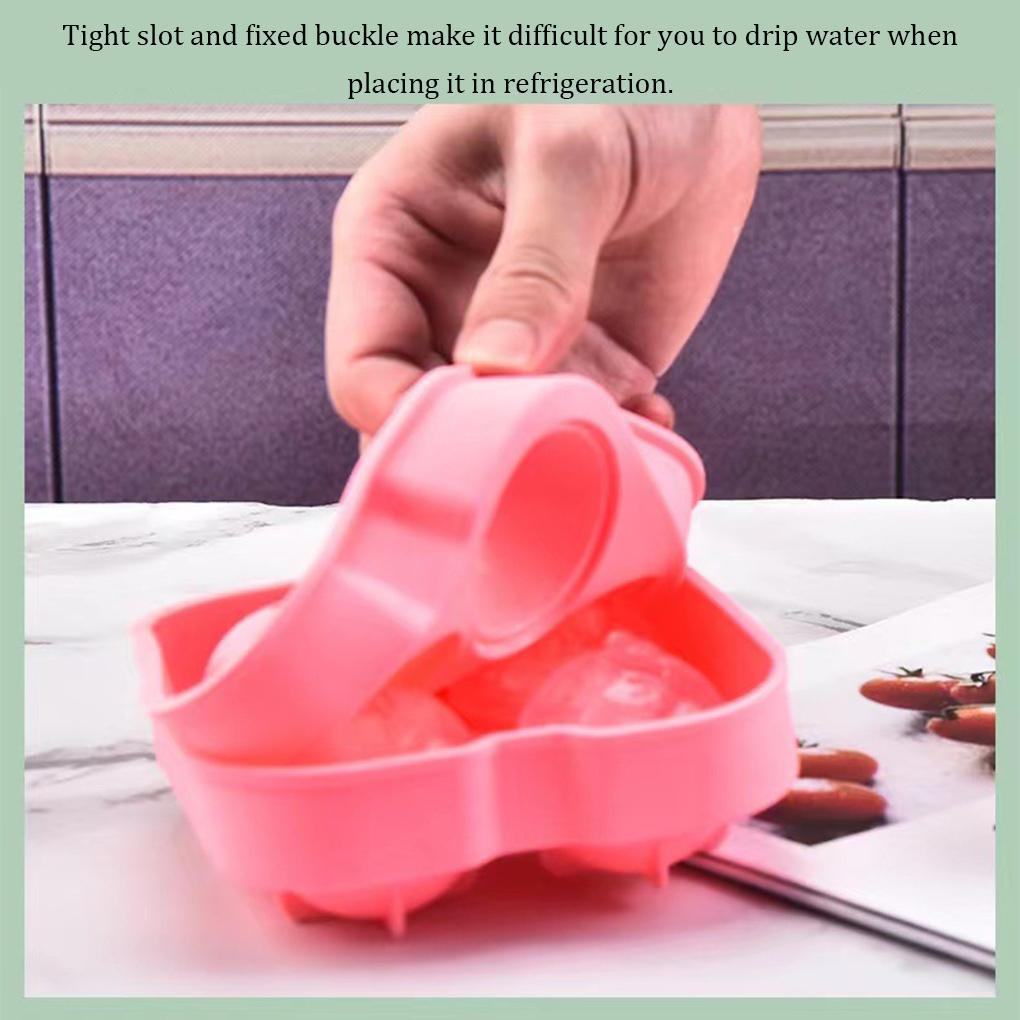 Ice Ball Mold Cocktail Spill-proof Ice-cube Tray Indoor Home Bar Restaurant Chocolate Mould Festival Night Party