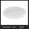 Simple Ceramic Bowl and Plate Set - Jingdezhen 2025 Collection