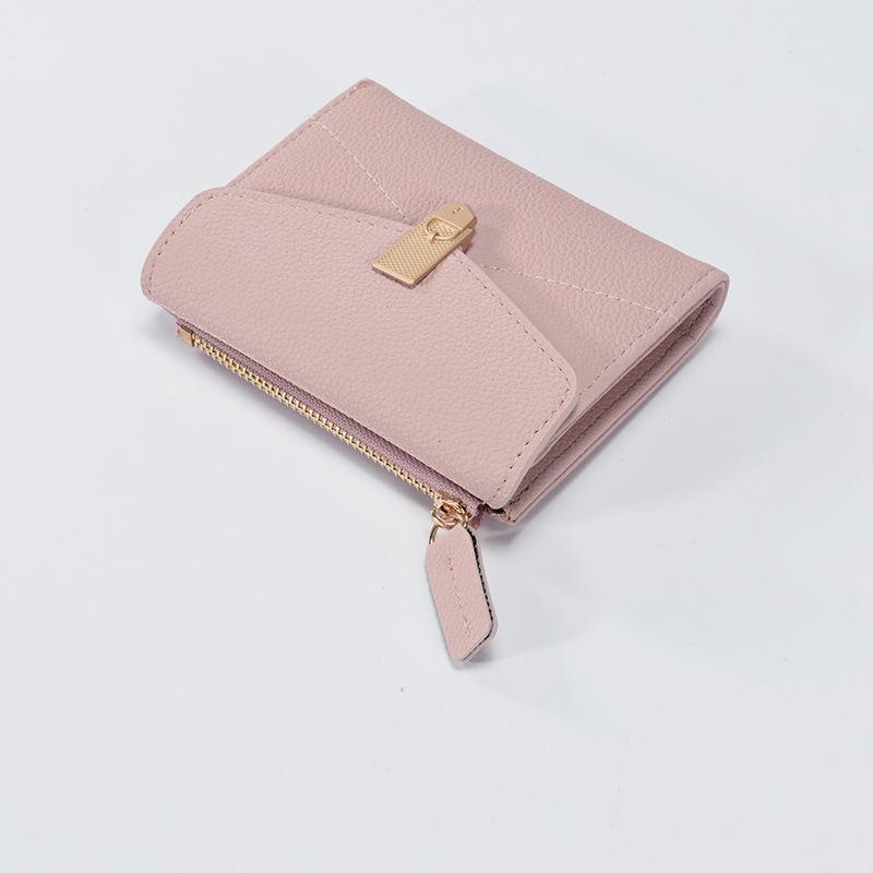 New Women's Wallet Women's High-end Short Ins Women's Wallet Change Card Bag Wallet Women's Clutch Bag