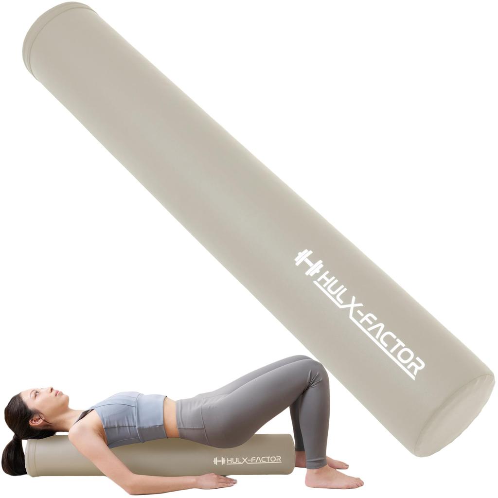 Hulk Factor Stretching Pole Weight Exercise Greige [98cm/150kg Capacity] Boxing, Pilates, Yoga, Pole, Durable, Flexible, Long,