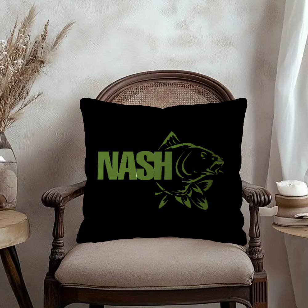 Nash Fishing Logo Cushion Cover Decorative Pillow Sofa Home Decor case pillow cases