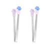 2Pcs Colorful Cats Paws Silicones Mini Tongs Perfect for Serving Snacks Sugar Candy Cookie Ice Cubes Kitchen Gadgets