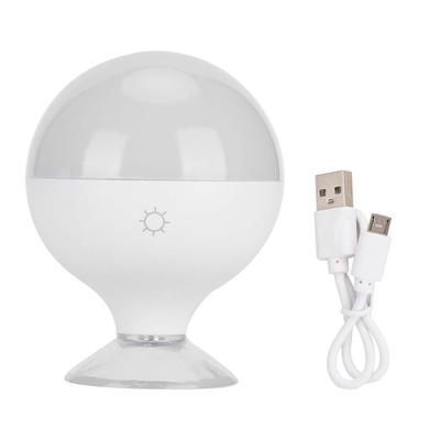 LED Makeup Light Bulb Adjustable Light Colors Rechargeable Suction Type Makeup Light BulbWhite